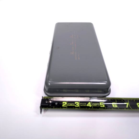 Vintage PN Co Metal Lock Box w/ Key Funeral Home - Picture 9 of 9